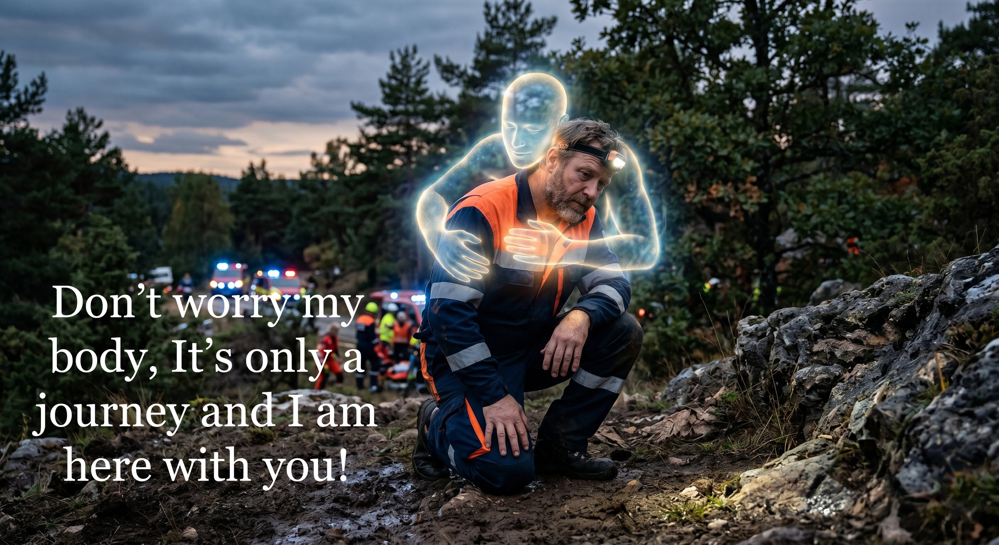 Don't worry my body - Man image.