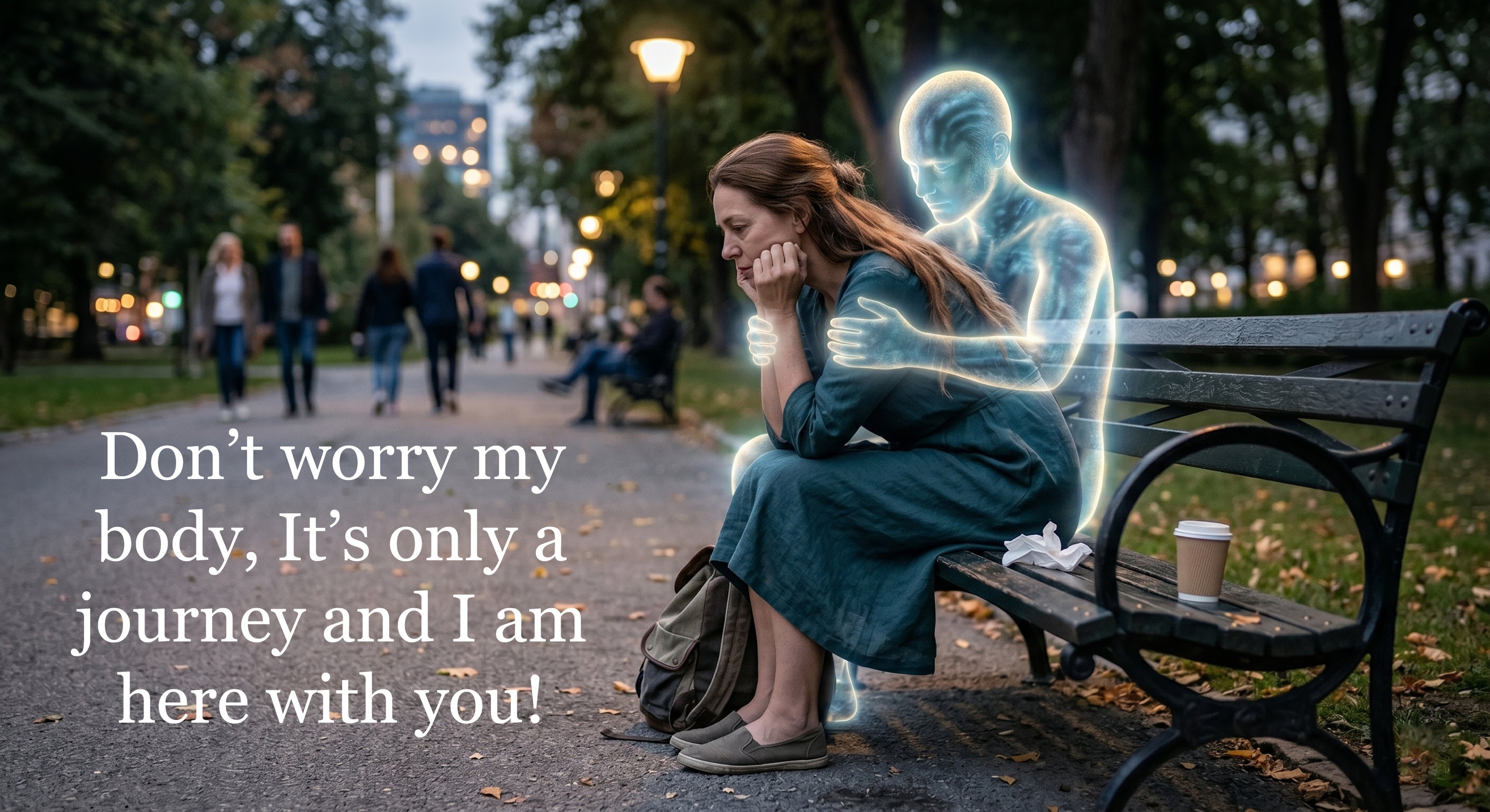 Don't worry my body - Woman image.